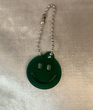 Waldraud-MoManTain-Smiley-Key-Chain-DarkGreen