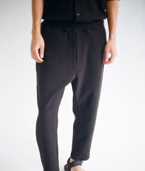 Waffle Trousers, Black