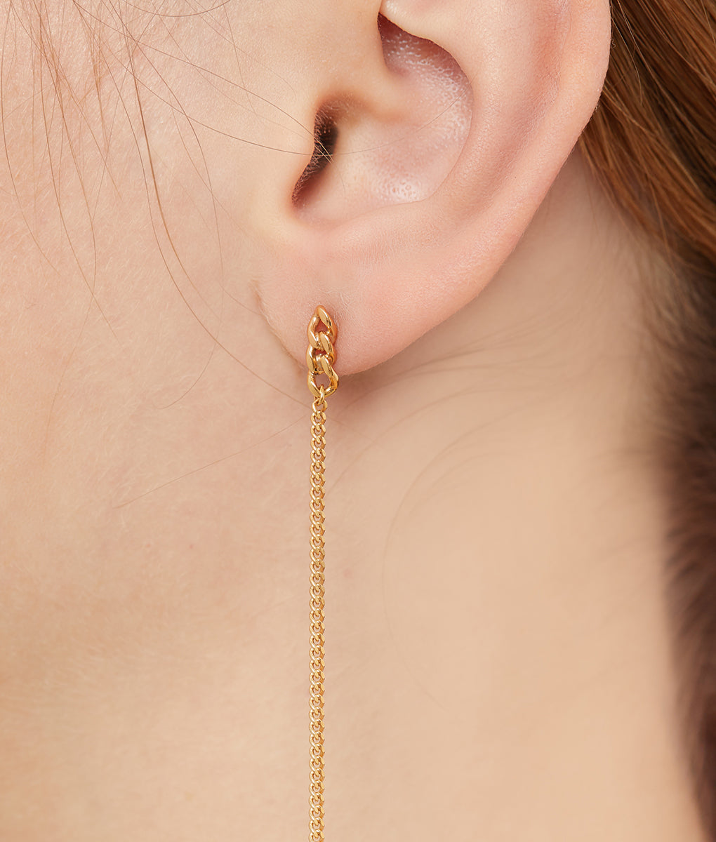 Vibe Harsløf Elsa Earring Gold I - Main Image