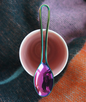 Pigments & Porcelain Tea/Latte Cup, Pink